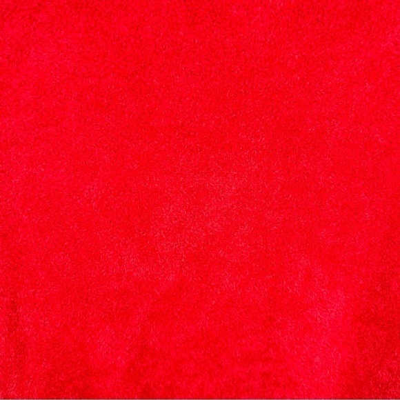 S Vintage 90’s Red Sweater Long Sleeve Stretch Small 4 6 Collared Y2k - Picture 5 of 7